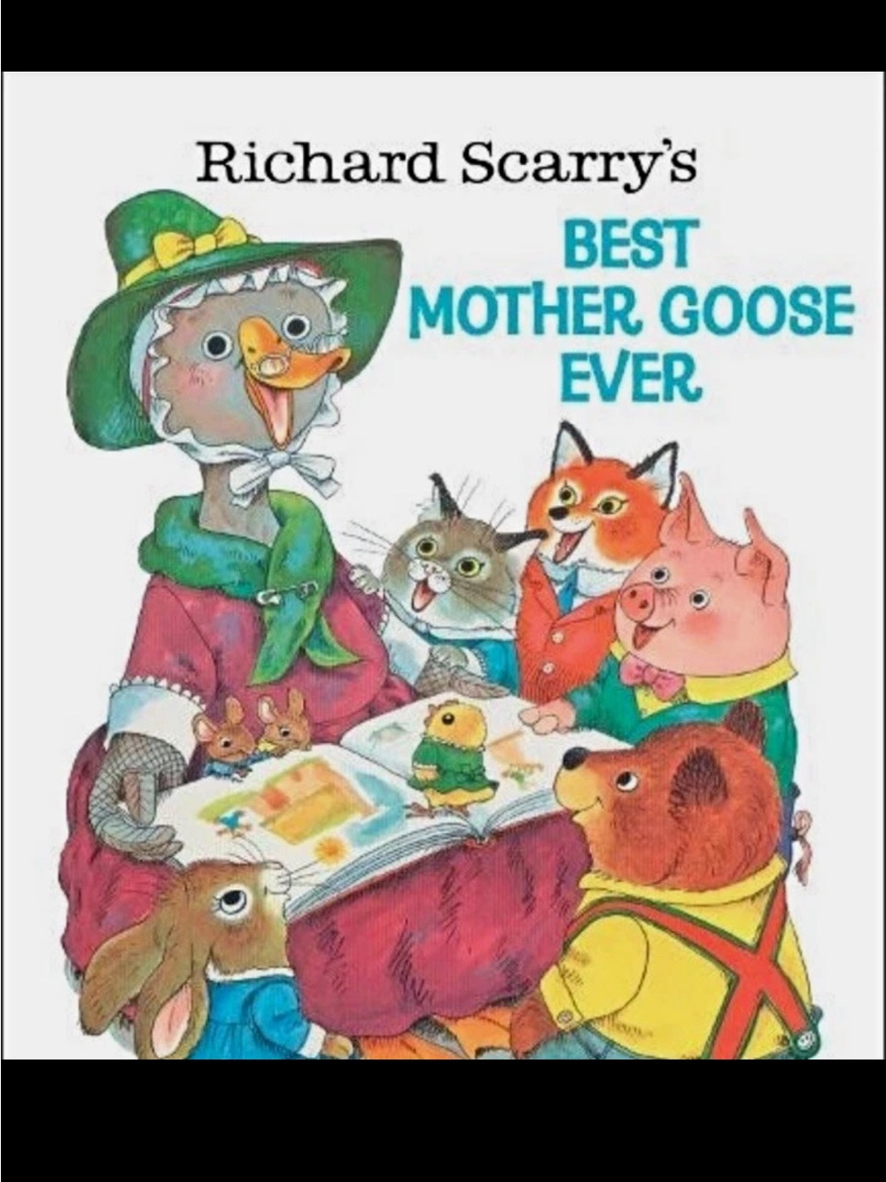 Richard Scarry’s Best Mother Goose Ever Book HARDCOVER ages 4-8